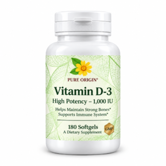 Vitamin D3 1,000 IU - EVOO