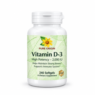 Vitamin D3 2,000 IU - EVOO