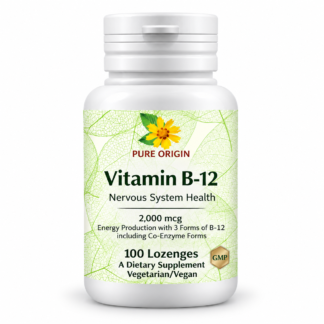 Vitamin B-12 2,000 m.c.g. - 100 Lozenges