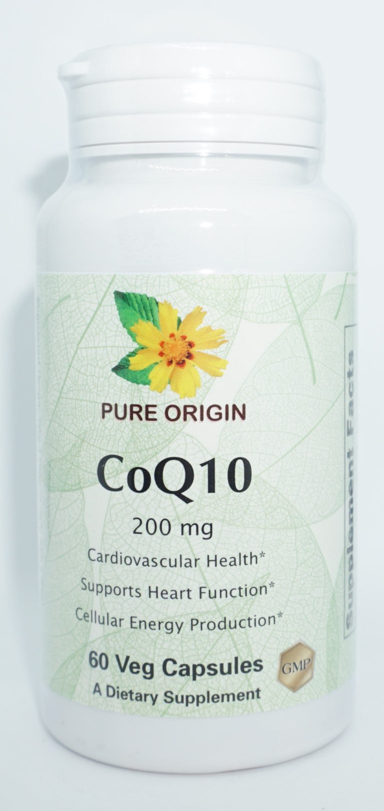 Coq10 200 Mg Veg Capsules Pure Origin 9146