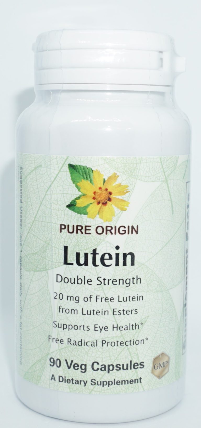 Lutein Double Strength (20mg) Pure Origin