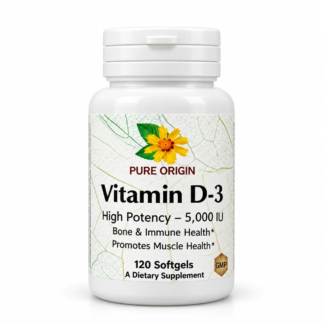 Vitamin D3 5,000 IU - softgel